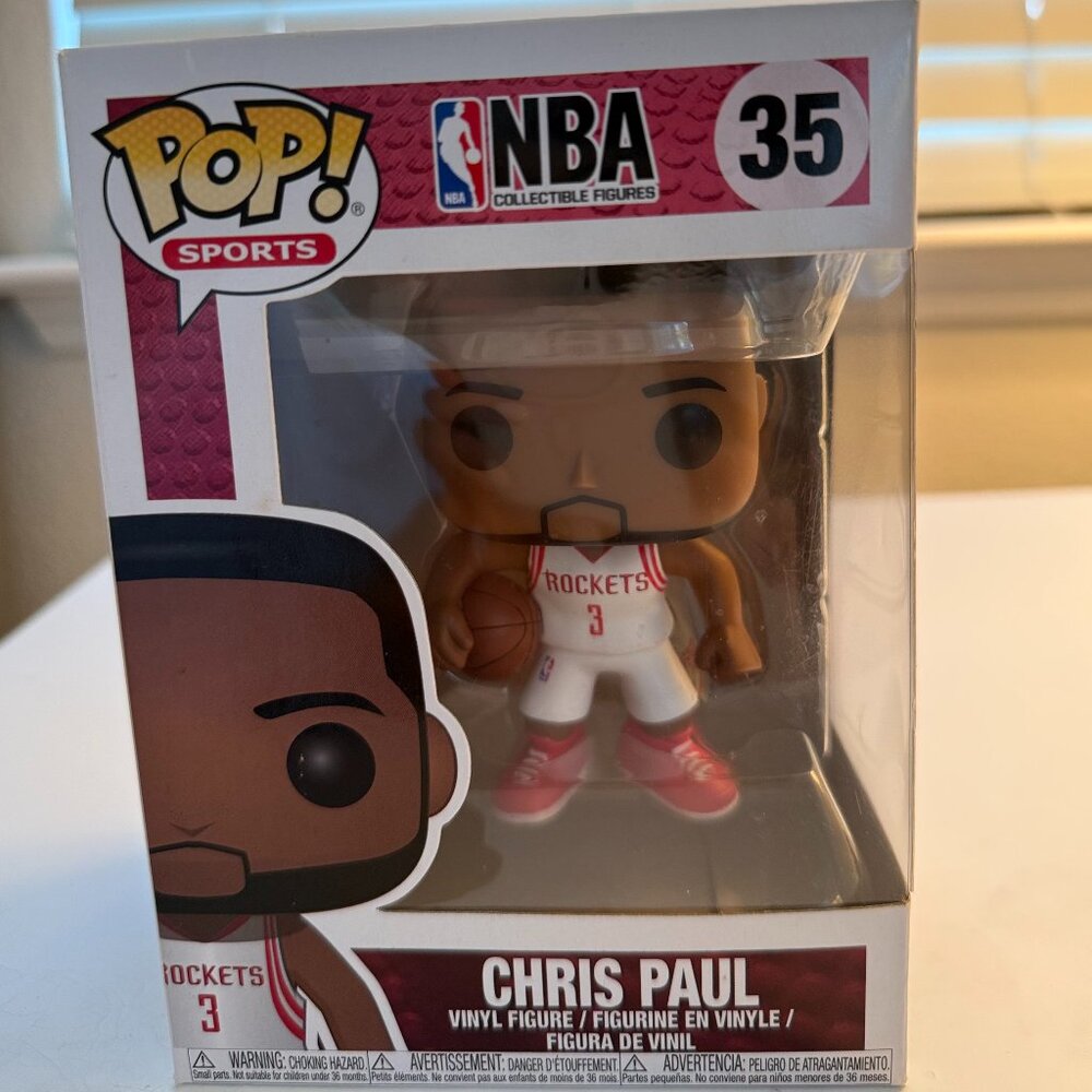Funko POP! NBA: Chris Paul #35 – Rockets #3 | BNIB